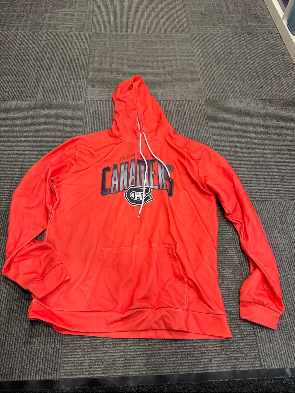 Montreal Canadiens Red Pullover Hoodie - Men's Sweater
